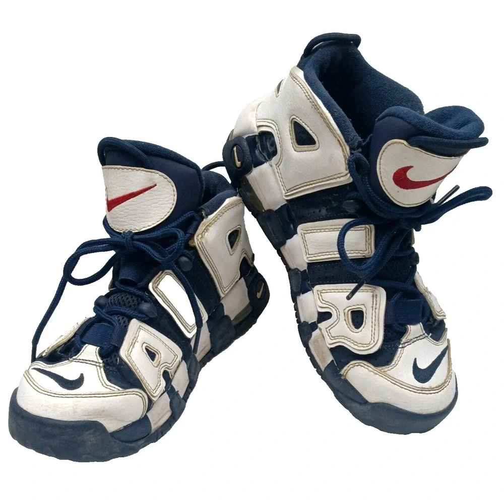 Uptempo‎ Olympic Nike Air  2020 Boys Shoes Size 6.5Y / 415082-104